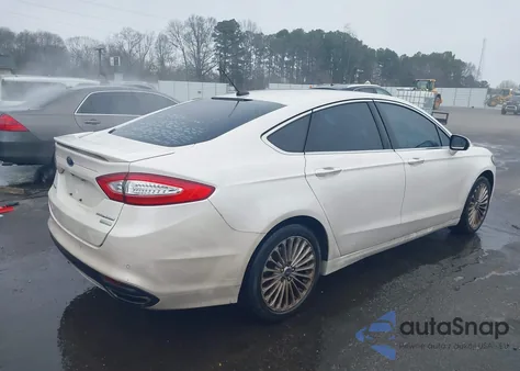 2016 Ford Fusion Titanium from USA, damaged, VIN 3FA6P0K99GR400687